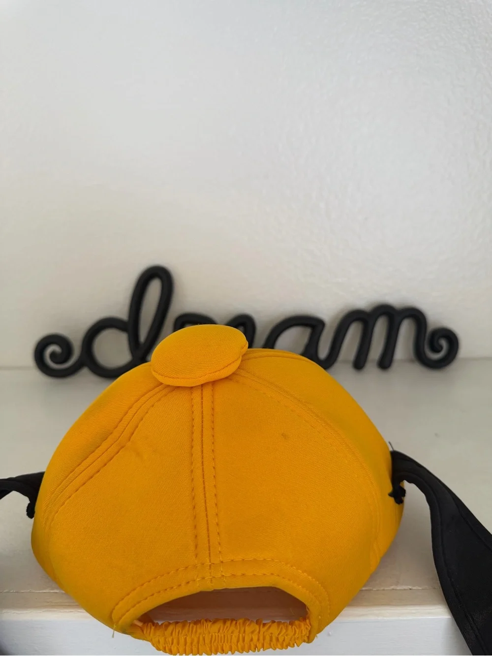 Vintage Walt Disney World Winking Pluto Hat Soft Foam Face Adult CLEAN CONDITION